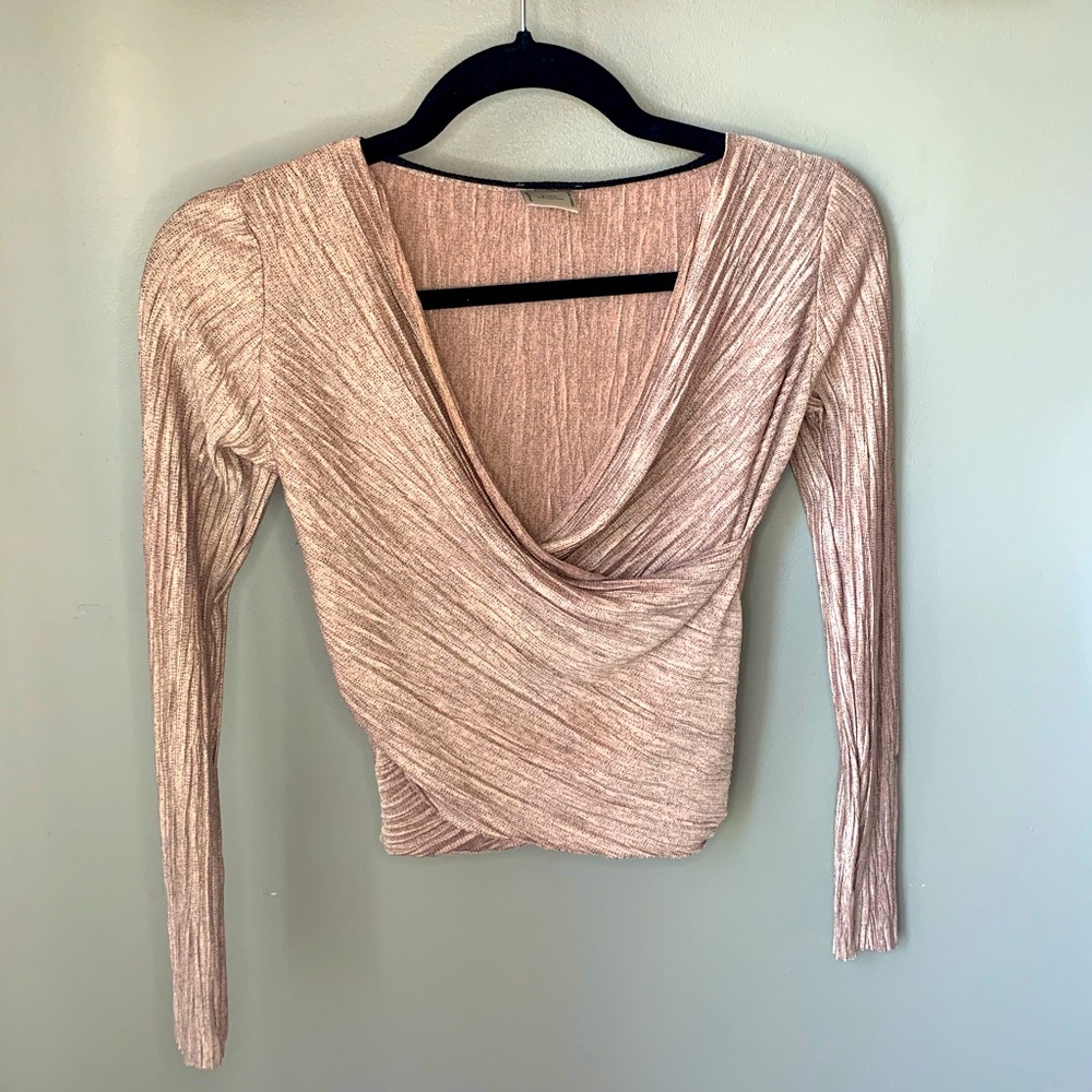 Zara LS Crop Top